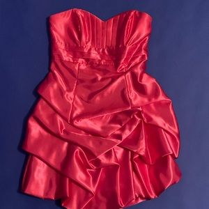 Mini length homecoming dress